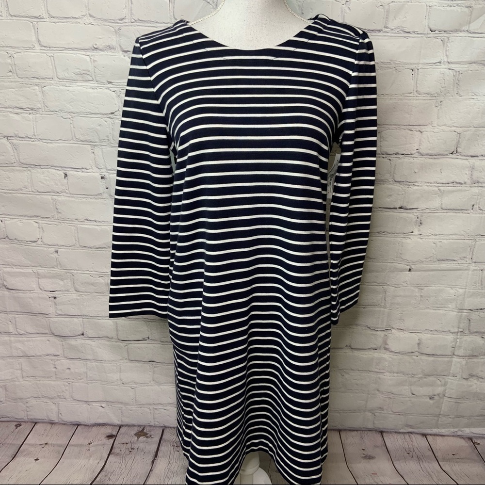 J. Crew Maritime Shift Dress Small